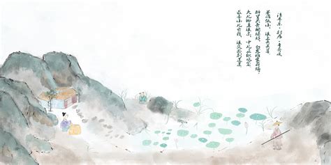 中国风水墨动画古诗《清平乐。村居》|animation|animation|中国风动画_Original作品-站酷(ZCOOL)