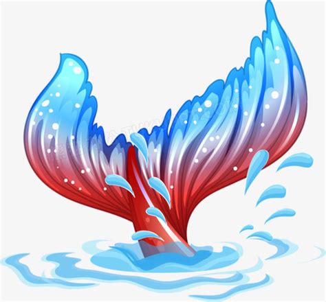 美人鱼尾巴素材图片