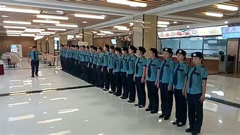 一支着装亮丽的保安队伍在武汉临空港经济开发区_武汉同宁保安服务有限公司