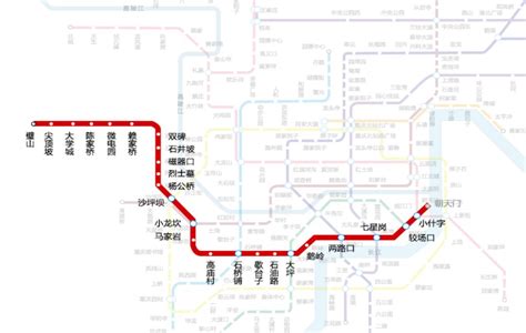 重庆轨道交通一号线站点- 本地宝