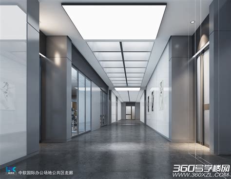 西安中软国际·西安科技园实景图-办公室样板间-大堂-电梯间-有租网西安站