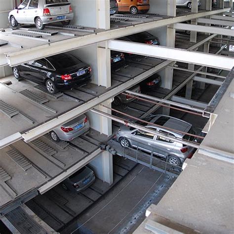PPY平面移动类智能立体车库案例图片 立体停车设备案例图片