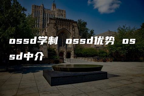 ossd学制 ossd优势 ossd中介 - 英思德精英国际