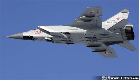 米格-31 捕狐犬 战斗机 - 爱空军 iAirForce