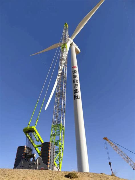 青海共和切吉50MW风电项目25台风机圆满吊装完成_-工程监理综合资质公司