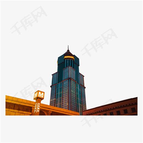 武汉城市建筑新佳丽时代广场江汉路素材图片免费下载-千库网