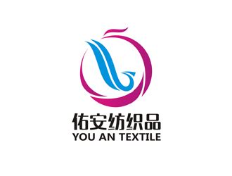 银泰纺织企业logo - 123标志设计网™