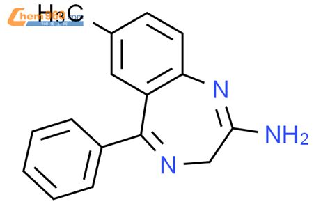 26417-85-6,3H-1,4-Benzodiazepin-2-amine, 7-methyl-5-phenyl-化学式、结构式、分子式 ...