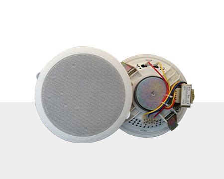 5寸嵌入式吸顶喇叭音箱 天花喇叭音响 广播系统-阿里巴巴
