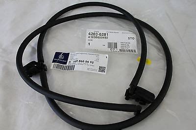 NEW Genuine Mercedes-Benz W169 A-Class Front Washer Jets and Hose ...