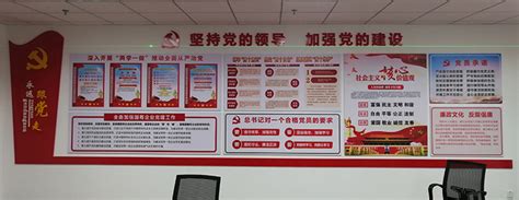 中国化学安庆项目总包部党员活动室 - 安庆昊明广告传播有限公司