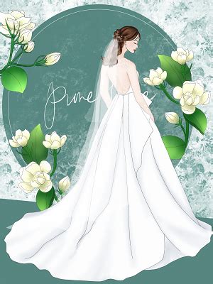 新娘手绘图片