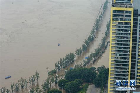直击两江洪水 | 水位上涨 重庆合川部分低洼街道被淹-上游新闻 汇聚向上的力量
