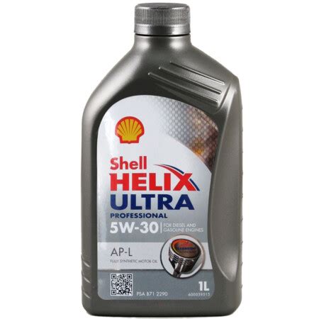 【壳牌5W-30(全球购)】壳牌（Shell）全合成机油 超凡喜力Helix Ultra Professional AP-L 5W-30 灰壳 ...