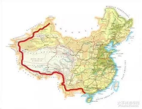 中国公路交通地图高清版 - 中国交通地图 - 地理教师网