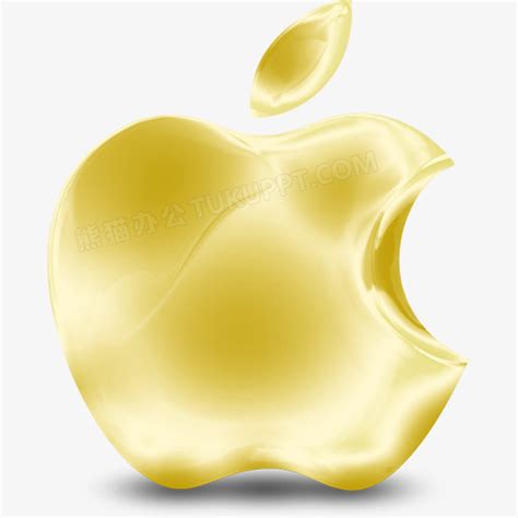 金苹果水果苹果图标PNG图片素材下载_苹果PNG_熊猫办公