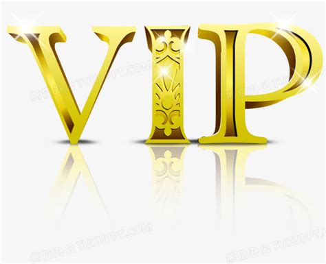 金色vip会员字体免费下载 - 觅知网