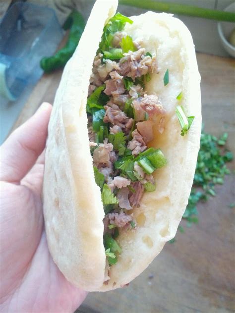 【肉夹馍（肉+馍的做法）的做法步骤图】Lottepanda饭饭_下厨房