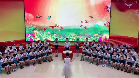 清远东方实验幼儿园2021届大班毕业典礼打击乐《大地飞歌》_腾讯视频