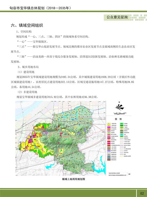 重磅！句容市宝华镇总体规划（2018-2035年）出炉
