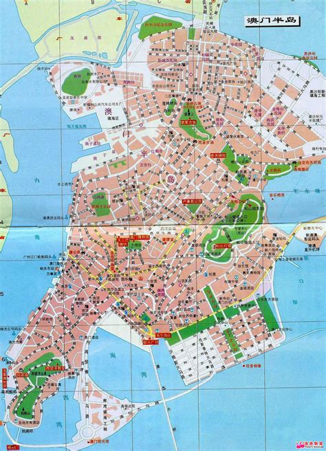 盘点十张澳门地图，展现250年来一个小渔村发展成国际大都市