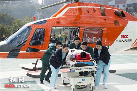 救援直升机3小时往返陕西、河南急救患重病35天新生儿