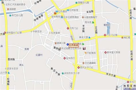 松岗街道地图,,谷歌(第5页)_大山谷图库