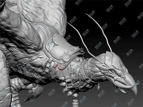 3D建模怪物图片