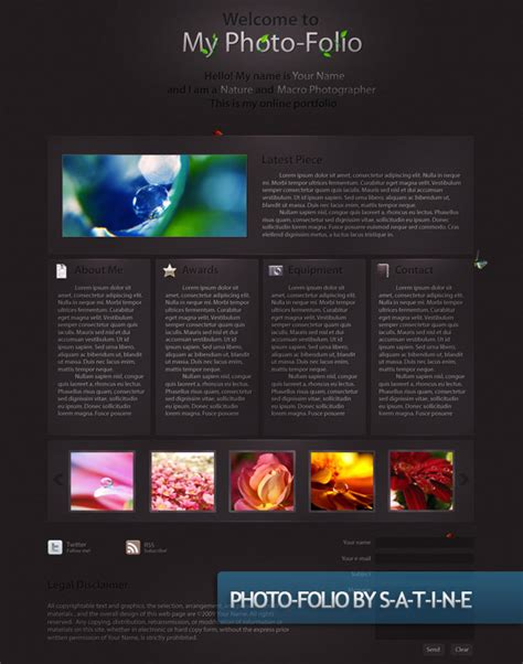 60个漂亮的网页布局设计欣赏-海淘科技