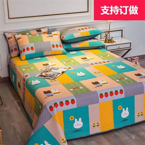 【多功能】纯棉床盖单件加厚床单榻榻米床褥垫三件套加厚棉床单-淘宝网