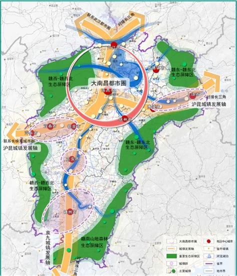 江西最有发展潜力的2个城市，除了省会南昌，另一个是你家乡吗？|南昌|赣州|省会_新浪新闻