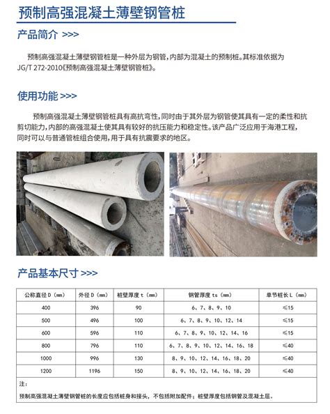 预制高强混凝土薄壁钢管桩_广东三和管桩股份有限公司
