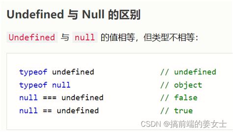 Js null 与 undefined_前端怎么把undefined转为空-CSDN博客