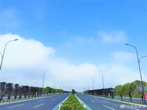 江西省重点民生工程——鹰潭余信贵大道（月湖段）主线正式通车