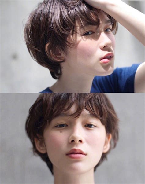 日本短发甜美女生头像