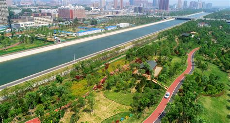 河南焦作：西霞院水利枢纽输水及灌区工程加速施工-人民图片网