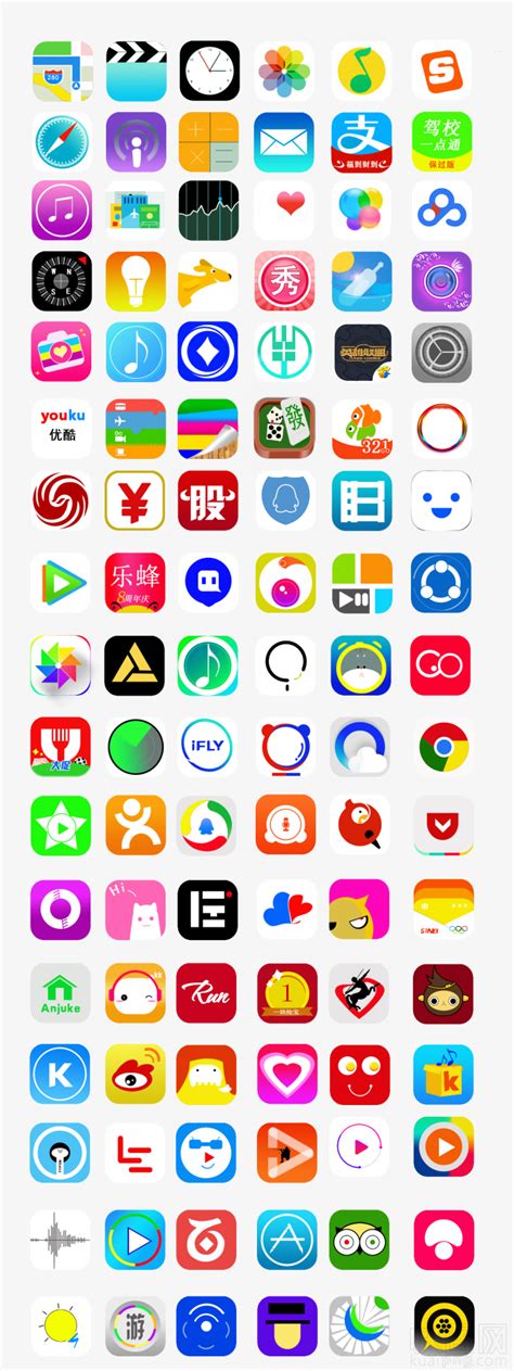 iphone应用图标 图标icon 免费下载 - 爱给网