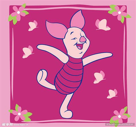 粉红小猪图片
