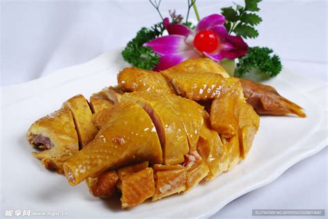 脆皮咸香鸡,中国菜系,食品餐饮,摄影素材,汇图网www.huitu.com