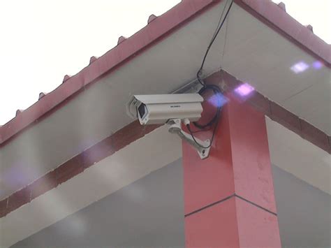 网络摄像机监控安装图 监控的安装与接线图解