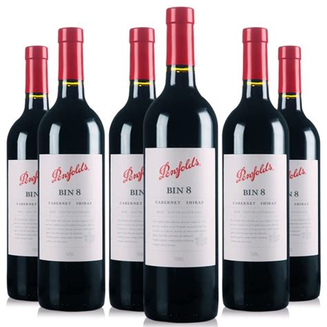 澳大利亚奔富Penfolds8/bin8干红葡萄酒750ml（6瓶装）【价格 品牌 图片 评论】-酒仙网