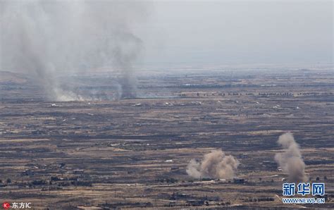 叙利亚政府军再遭以色列军方空袭（组图）|叙利亚|以色列|戈兰高地_新浪新闻