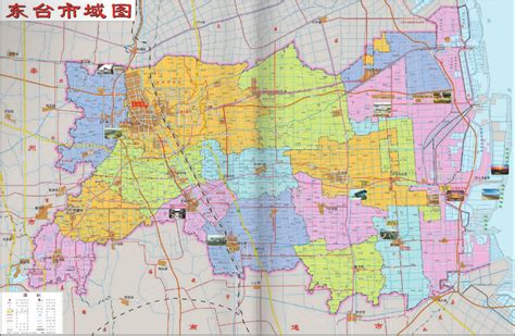 东台市地图图片