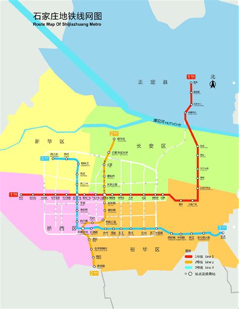 石家庄地铁 - 地铁线路图