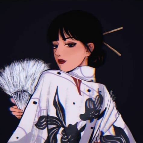 兔年古风御姐头像女生可爱