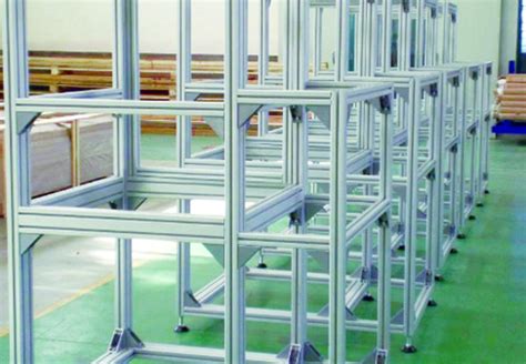 机械设备框架-应用案例-铝型材围栏厂家_湖北宜昌赫扬铝业有限公司