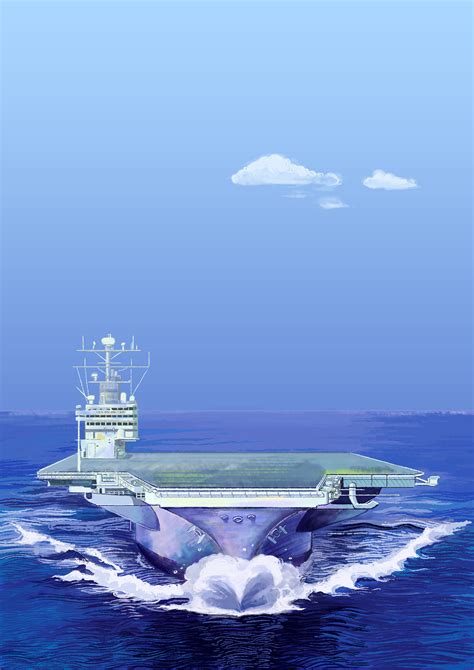 终极航空母舰概念设计CVN03|三维|机械/交通|军事CG网 - 原创作品 - 站酷 (ZCOOL)