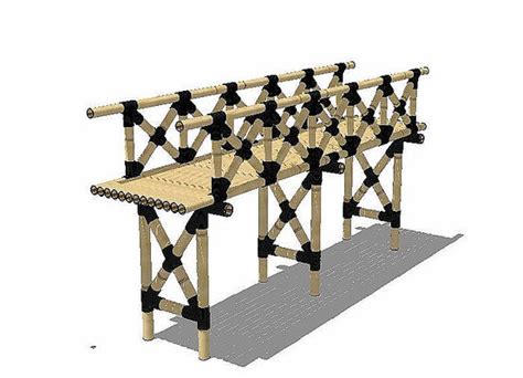 「图」建筑模型，木结构桥梁模型，承重桥梁模型教材图片2-马可波罗网