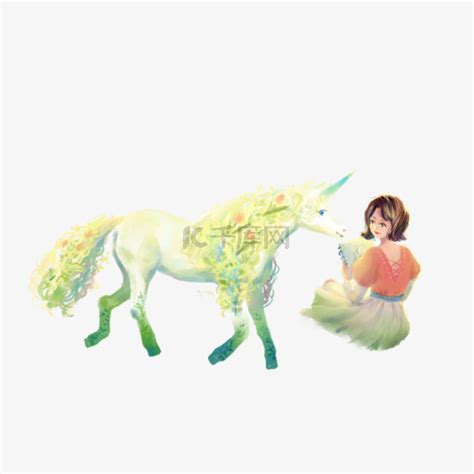 少女/独角兽图片