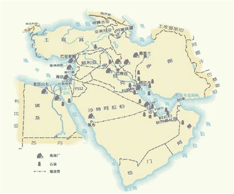 中东国家地图,中亚家,中东家分布图_大山谷图库